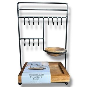 New Wood Jewelry Stand